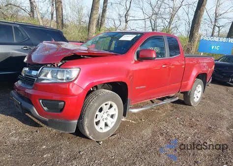 2016 Chevrolet Colorado Lt из США, поврежденный, VIN 1GCHSCE3XG1287322